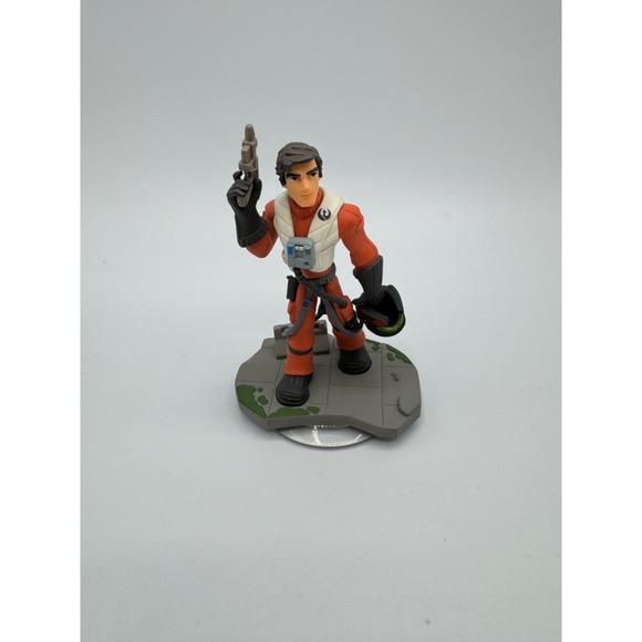 Disney Infinity Star Wars Lot of 5 Han Solo Leia Chewbacca Obi Wan Toy Set USED - Picture 13 of 16